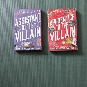 Assistant To The Villain & Apprentice to the Villain Books